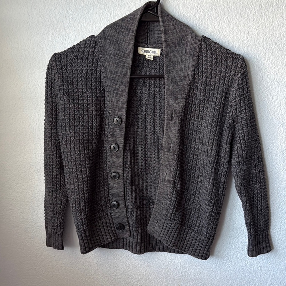 Cherokee Women's Charcoal Sweater